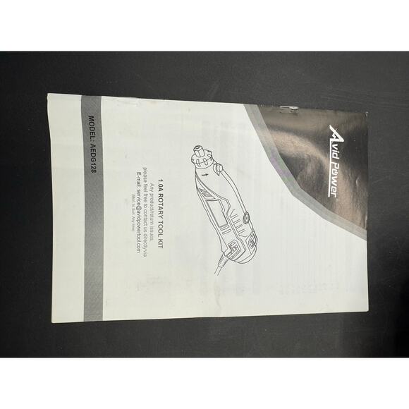 AVID POWER Rotary Tool Kit w/ Flex Shaft, 6 Speeds, 107 Accs & Case - Picture 6 of 8